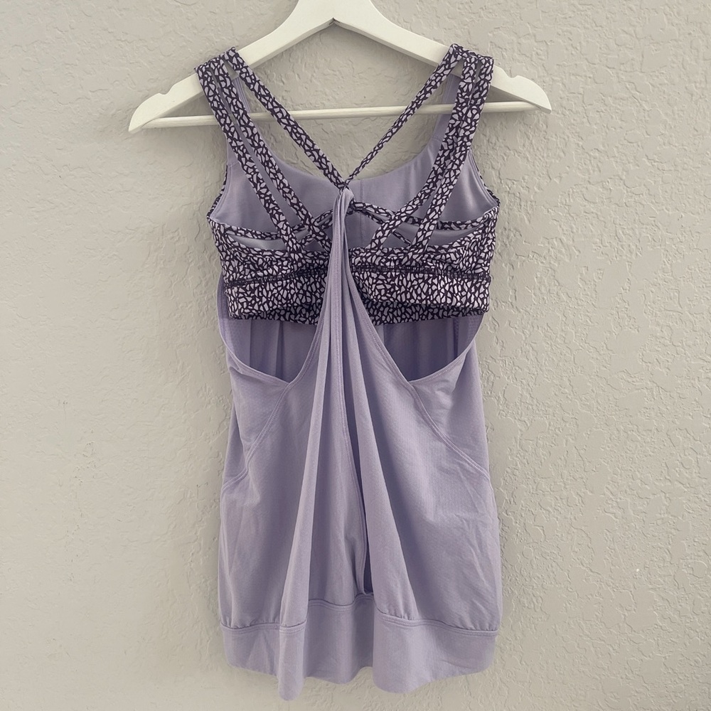 LULULEMON No Limit Tank Top Purple Size 6 - Picture 5 of 7
